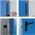 NINZ Proget A2 EI60 1000x2100 mm tűzgátló acél ajtóelem (jobbos nyitásirány)