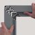 NINZ Proget Multi 1000x2100 mm acél ajtóelem (balos nyitásirány)